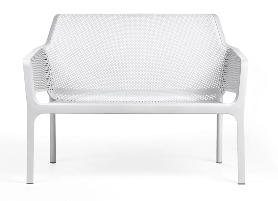 Nardi ławka ogrodowa Net bench Bianco