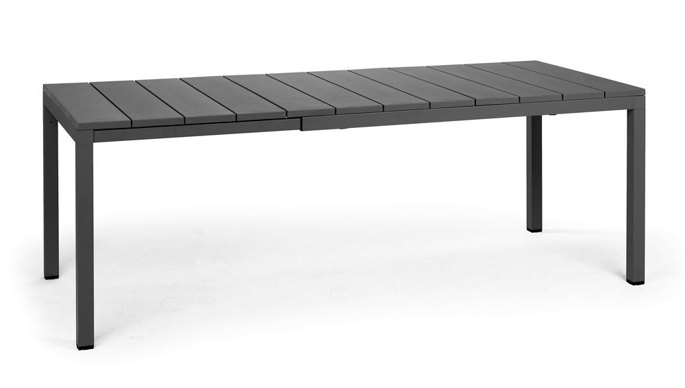 Nardi stół na taras Rio 140 Antracite/Antracite