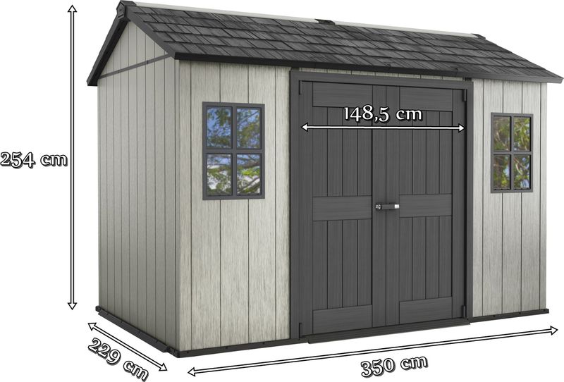 Wymiary domku Oakland 1175SD