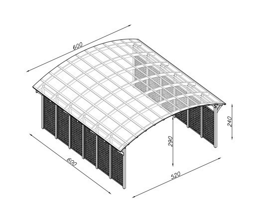 Podwójny garaż wymiary