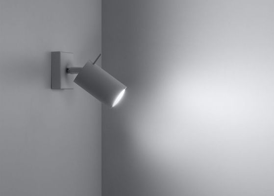 Lampa Ring biała świecąca