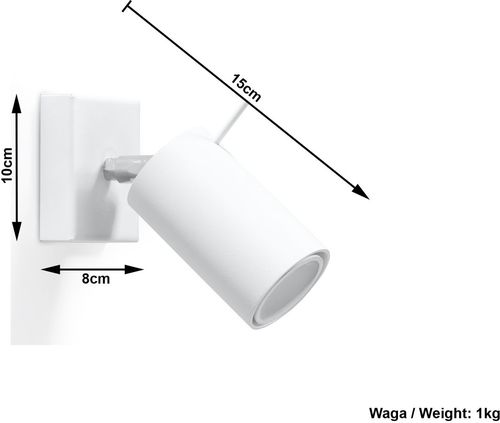 Wymiary lampy Merida