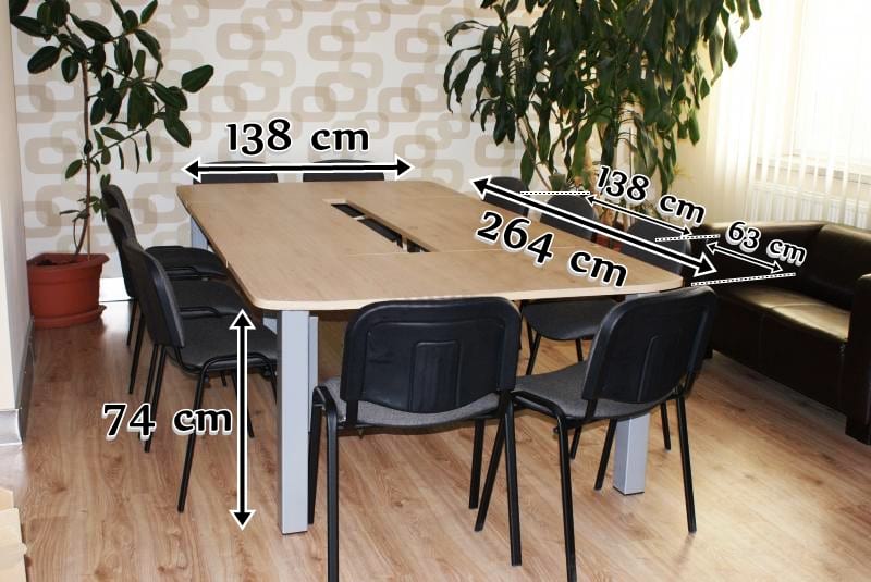 Stół dla 10 osób Rumba wymiary