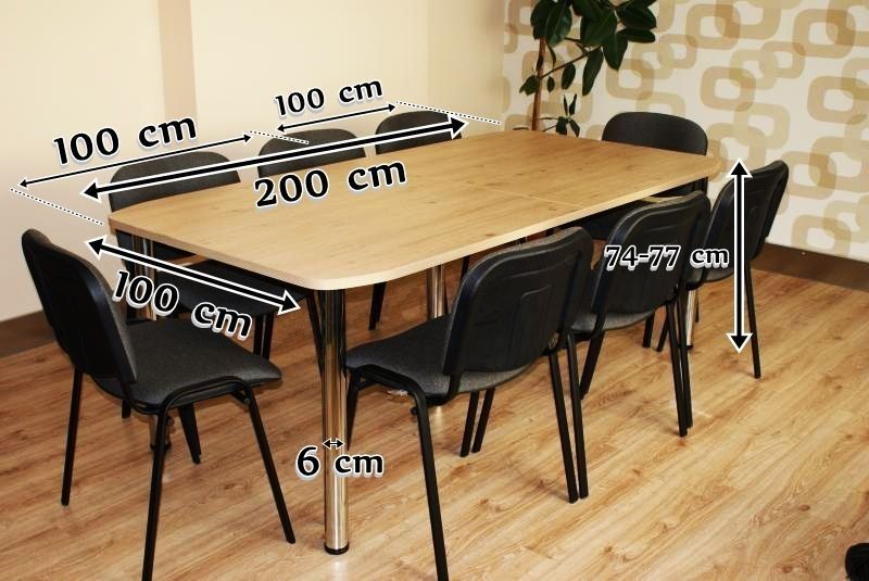 Stół dla 6 osób Samba wymiary