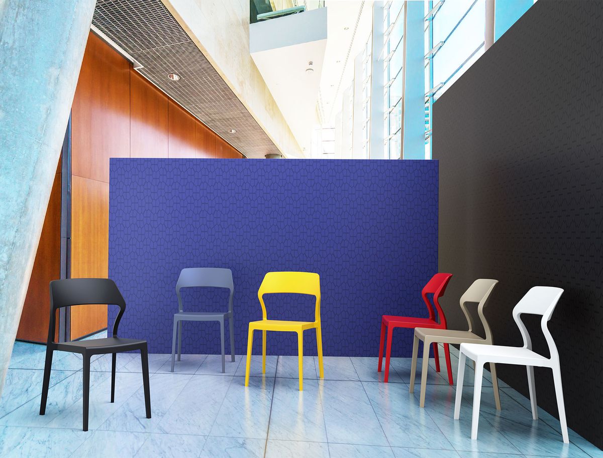 Nowoczesne krzesło Snow Siesta