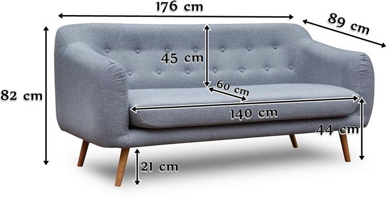 Sofa Stella wymiary
