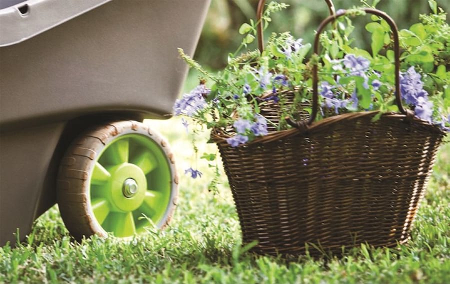 Gumowe kółka do łatwego manewrowania