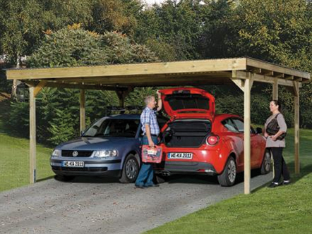 Wiata samochodowa na 2 samochody Krokus Duo