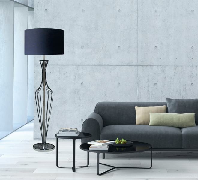 Lampa Hugo czarna - aranżacja