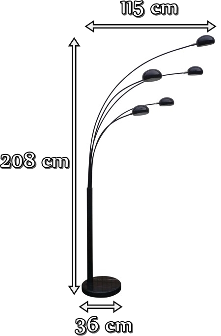 Zodiac Czarna - wymiary