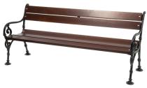 Ławka żeliwna Wiedeńska VIP 150cm