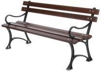 Ławka ogrodowa Królewska z podłokietnikiem VIP 150cm