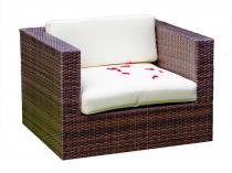 Fotel ogrodowy z technorattanu do mebli Bello Giardino