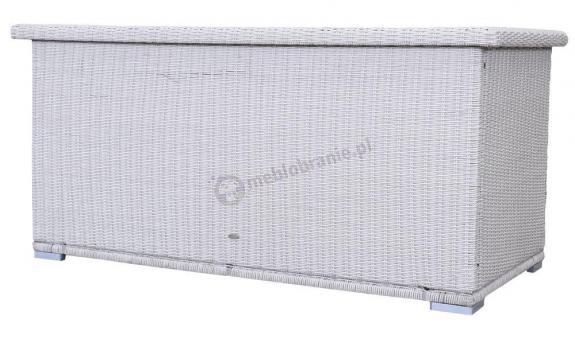 Skrzynia z technorattanu LIGURITO 160 Off-White Elite