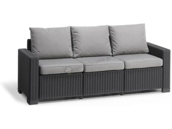 Sofa ogrodowa trzyosobowa 199cm California Grafit