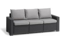 Sofa ogrodowa trzyosobowa 199cm California Grafit