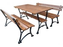 Meble żeliwne Faktor bez podłokietników 150 cm