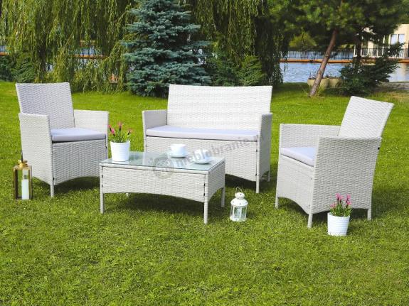 Meble z technorattanu Trimante Ash & Taupe