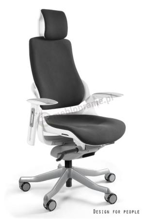 Ergonomiczny fotel gabinetowy regulowany Wau Tkanina BL