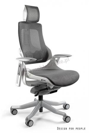 Ergonomiczny fotel gabinetowy regulowany Wau Siatka
