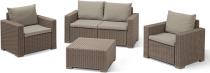 Meble ogrodowe California 2 Seater - Cappuccino