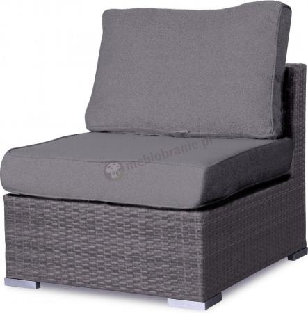 Moduł środkowy technorattan NILAMITO Grey & Grey