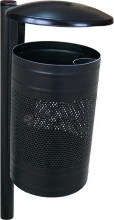 Siatkowy kosz uliczny z daszkiem KZ 3