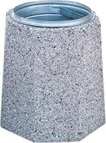 Betonowy kosz na śmieci B2X