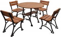 Żeliwne meble ogrodowe Restor 100cm