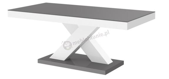 Ława Xenon Mini wysoki połysk szara
