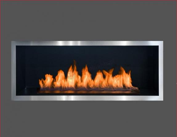 Biokominek Kami - Pele Inox 1577 x 477 x 200