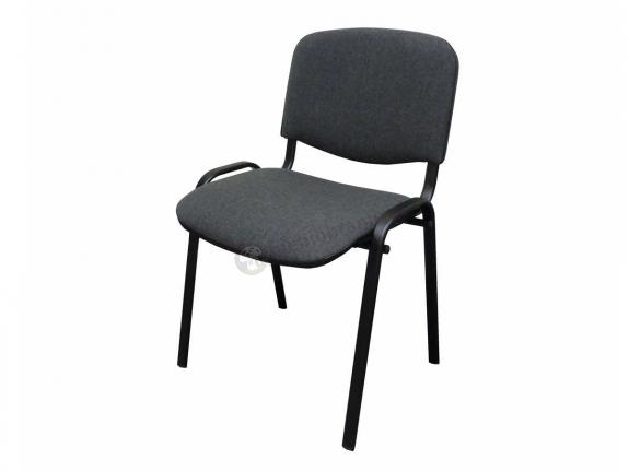 Krzesło konferencyjne ISO C38 - tapicerowane szare