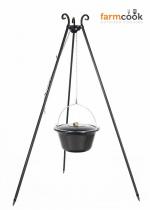 Kociołek emaliowany 10L na trójnogu Viking - Farmcook