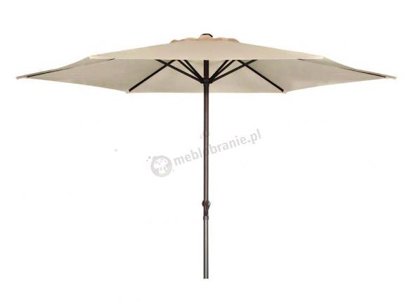 Parasol Basic Lift II 350 przeciwsłoneczny do ogrodu kawowy