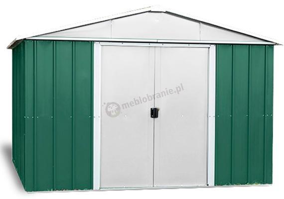 Yardmaster 109 GEYZ Blaszany domek ogrodowy 3x3 Emerald Deluxe (8,4m2)