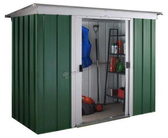 Yardmaster 84 GPZ Domek narzędziowy mały Emerald Dark (2,8m2)