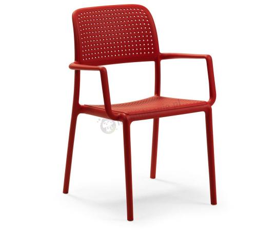 Nardi Bora Rosso krzesło na taras