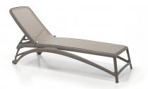 Nardi Atlantico leżak plażowy z kółkami Tortora/Tortora