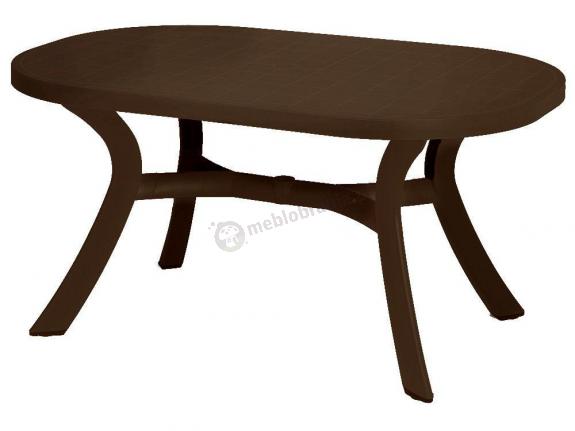 Nardi Toscana 145 stół ogrodowy plastikowy owalny Caffe