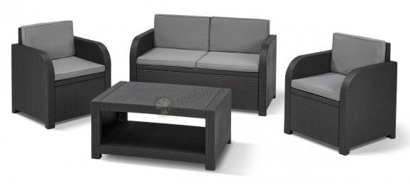 Zestaw ogrodowy Modena Lounge Set grafit