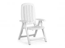 Nardi Salina krzesło ogrodowe regulowane Bianco