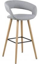 Actona Grace design skandynawski jasnoszary hoker