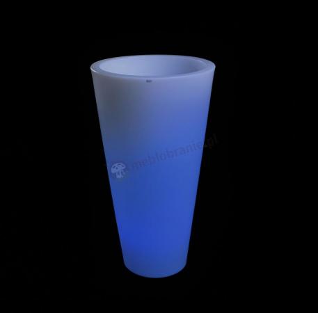 Donica Led RGB z pilotem Della - 90cm