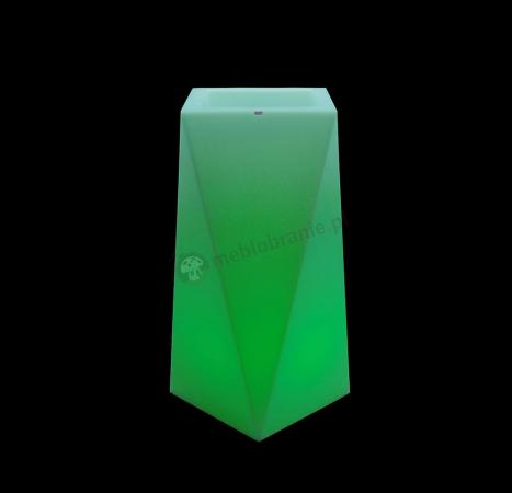 Donica do domu Nevis podświetlana - 90cm - LED RGB z pilotem