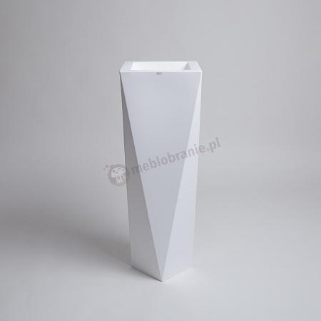 Donica Rossa - 90cm - krystaliczna biel