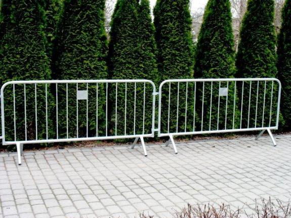 Lekka barierka ochronna na imprezy masowe