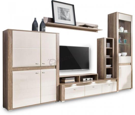 Meble segmentowe Campari Dąb Country/Jaśmin 270x205