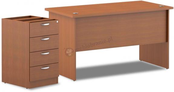 Biurko z kontenerkiem stacjonarnym Svenbox EKO BH073