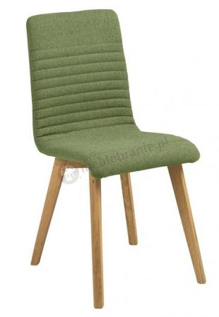 Actona Arosa krzesło do jadalni design skandynawski zielone