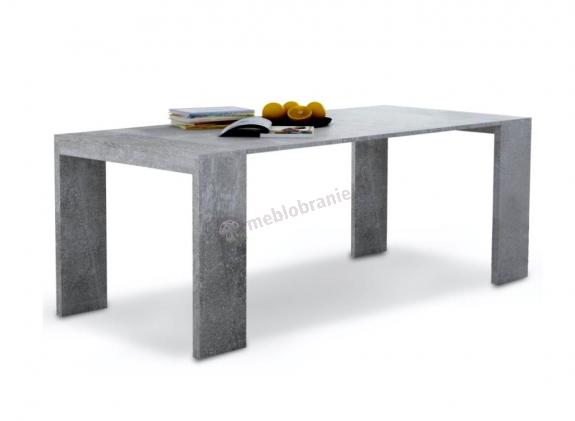 Stół biurko 2w1 Lille rozkładane Beton Jasny